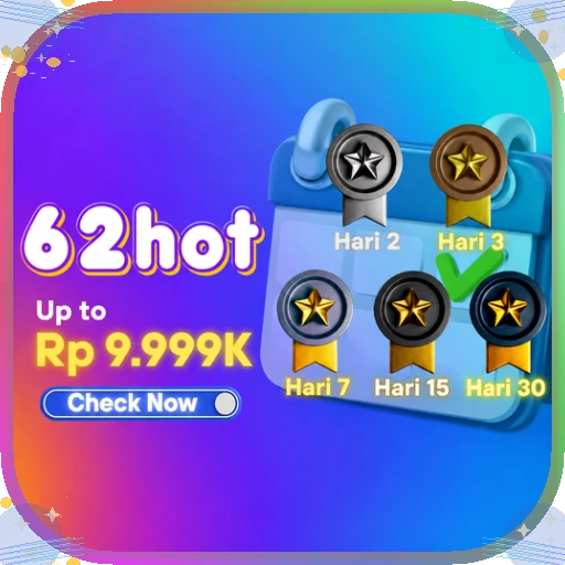 Aplikasi 62hot Ringan untuk Android APK Resmi — ikon aplikasi
