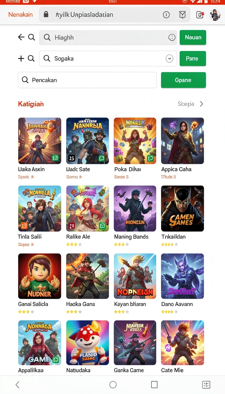 Cuplikan layar menu unduhan fonix3388 untuk perangkat Android