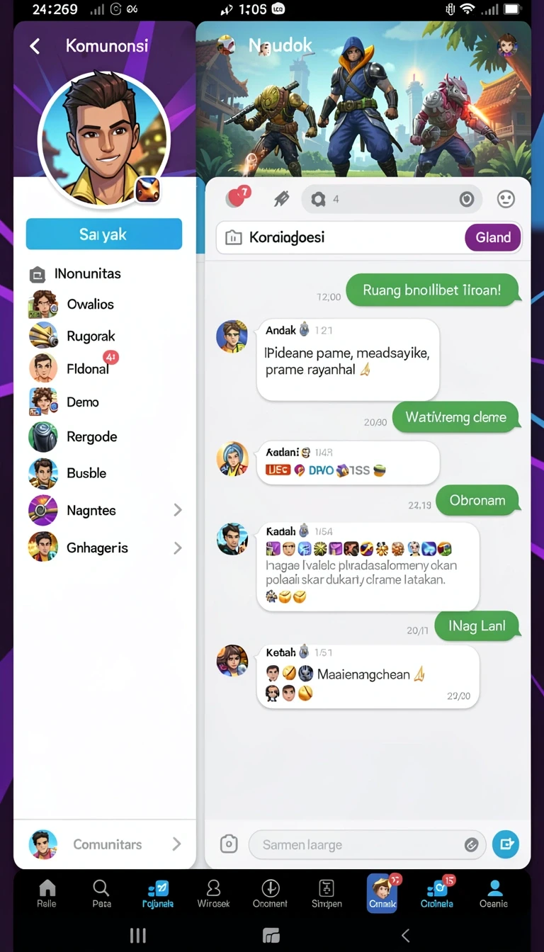 Galeri pratinjau visual fonix3388 build APK resmi terbaru